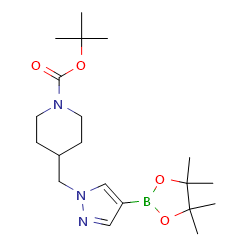 Tert-butyl4-[[4-(4,4,5,5-tetramethyl-1,3,2-dioxaborolan-2-yl)pyrazol-1-yl]methyl]piperidine-1-carboxylateͼƬ