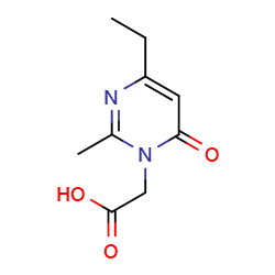 2-(4-ethyl-2-methyl-6-oxo-1,6-dihydropyrimidin-1-yl)aceticacidͼƬ