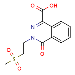 3-(2-methanesulfonylethyl)-4-oxo-3,4-dihydrophthalazine-1-carboxylicacidͼƬ