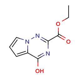 ethyl4-hydroxypyrrolo[2,1-f][1,2,4]triazine-2-carboxylateͼƬ