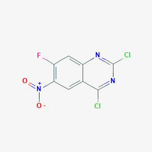 2,4-dichloro-7-fluoro-6-nitroquinazolineͼƬ