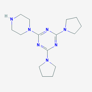 2-(piperazin-1-yl)-4,6-bis(pyrrolidin-1-yl)-1,3,5-triazineͼƬ