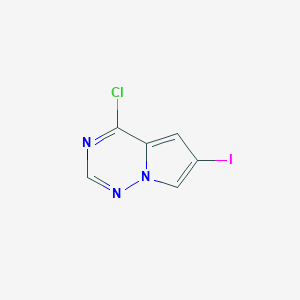 4-Chloro-6-iodopyrrolo[2,1-f][1,2,4]triazine图片