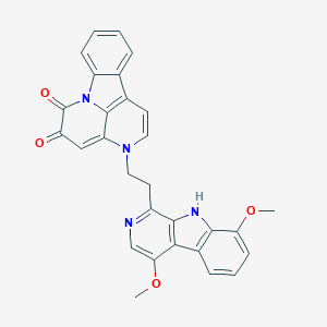 3-(2-(4,8-dimethoxy-9H-pyrido[3,4-b]indol-1-yl)ethyl)-3H-indolo[3,2,1-de][1,5]naphthyridine-5,6-dioneͼƬ