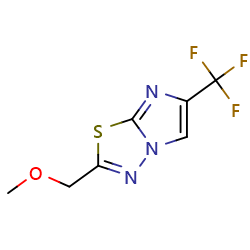 2-(methoxymethyl)-6-(trifluoromethyl)imidazo[2,1-b][1,3,4]thiadiazoleͼƬ