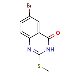 6-Bromo-2-(methylsulfanyl)-3,4-dihydroquinazolin-4-oneͼƬ