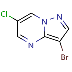 3-Bromo-6-chloropyrazolo[1,5-a]pyrimidineͼƬ