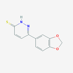 6-(2H-1,3-benzodioxol-5-yl)pyridazine-3-thiolͼƬ