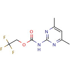 2,2,2-trifluoroethylN-(4,6-dimethylpyrimidin-2-yl)carbamateͼƬ