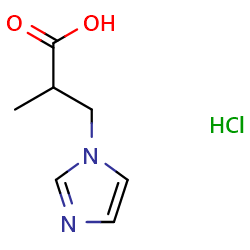 3-(1H-imidazol-1-yl)-2-methylpropanoicacidhydrochlorideͼƬ