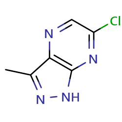 6-chloro-3-methyl-1H-pyrazolo[3,4-b]pyrazineͼƬ