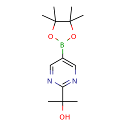 2-[5-(tetramethyl-1,3,2-dioxaborolan-2-yl)pyrimidin-2-yl]propan-2-olͼƬ