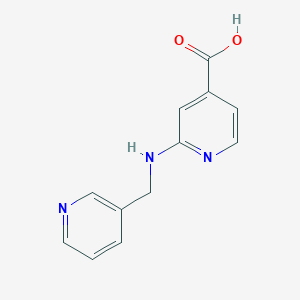 2-[(3-Pyridinylmethyl)amino]isonicotinic acidͼƬ