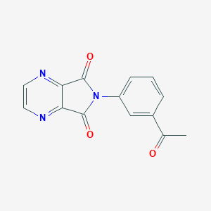 6-(3-acetylphenyl)-5H-pyrrolo[3,4-b]pyrazine-5,7(6H)-dioneͼƬ