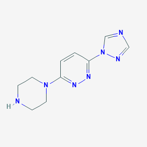 3-(piperazin-1-yl)-6-(1H-1,2,4-triazol-1-yl)pyridazineͼƬ