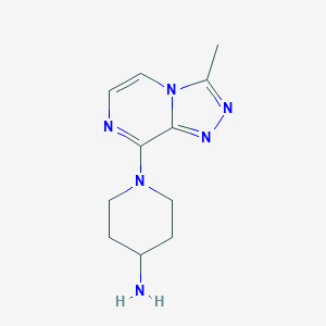 1-{3-methyl-[1,2,4]triazolo[4,3-a]pyrazin-8-yl}piperidin-4-amineͼƬ