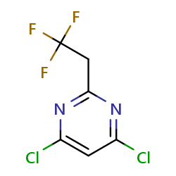 4,6-dichloro-2-(2,2,2-trifluoroethyl)pyrimidineͼƬ