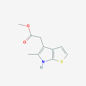 methyl2-{5-methyl-6H-thieno[2,3-b]pyrrol-4-yl}acetateͼƬ