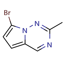 7-bromo-2-methylpyrrolo[2,1-f][1,2,4]triazineͼƬ