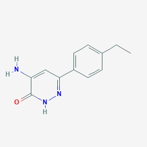 4-amino-6-(4-ethylphenyl)-2,3-dihydropyridazin-3-oneͼƬ