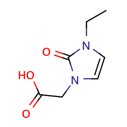 2-(3-ethyl-2-oxo-2,3-dihydro-1H-imidazol-1-yl)aceticacidͼƬ