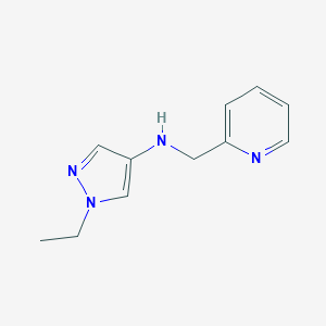 1-ethyl-N-[(pyridin-2-yl)methyl]-1H-pyrazol-4-amineͼƬ