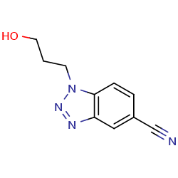 1-(3-hydroxypropyl)-1H-1,2,3-benzotriazole-5-carbonitrileͼƬ