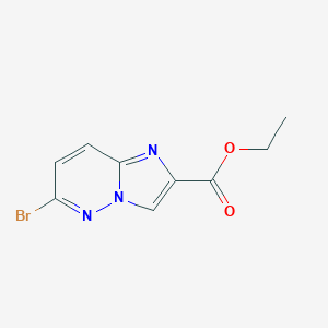 Ethyl6-bromoimidazo[1,2-b]pyridazine-2-carboxylateͼƬ