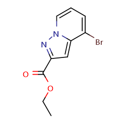 Ethyl4-bromopyrazolo[1,5-a]pyridine-2-carboxylateͼƬ