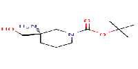 tert-butyl(3S)-3-amino-3-(hydroxymethyl)piperidine-1-carboxylateͼƬ