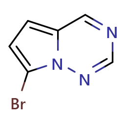 7-bromopyrrolo[2,1-f][1,2,4]triazine图片