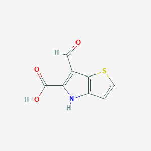 6-formyl-4H-thieno[3,2-b]pyrrole-5-carboxylicacidͼƬ