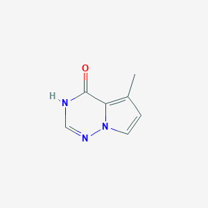 5-Methylpyrrolo[2,1-f][1,2,4]triazin-4(1H)-oneͼƬ