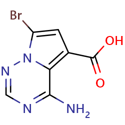 4-amino-7-bromopyrrolo[2,1-f][1,2,4]triazine-5-carboxylicacidͼƬ