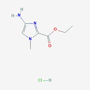 ethyl4-amino-1-methyl-1H-imidazole-2-carboxylatehydrochlorideͼƬ