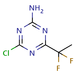 4-chloro-6-(1,1-difluoroethyl)-1,3,5-triazin-2-amineͼƬ