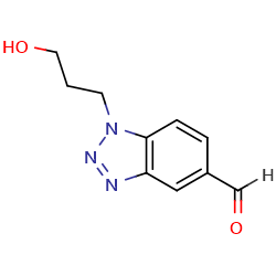 1-(3-hydroxypropyl)-1H-1,2,3-benzotriazole-5-carbaldehydeͼƬ