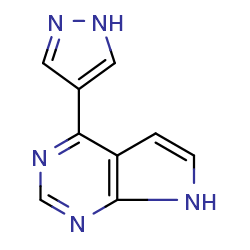 4-{7H-Pyrrolo[2,3-d]pyrimidin-4-yl}-1H-pyrazoleͼƬ