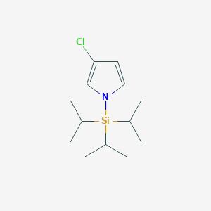 3-chloro-1-[tris(propan-2-yl)silyl]-1H-pyrroleͼƬ
