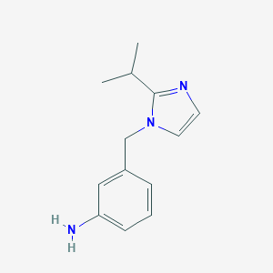 3-{[2-(Propan-2-yl)-1H-imidazol-1-yl]methyl}anilineͼƬ