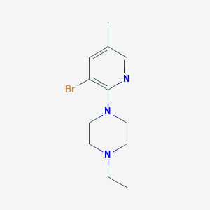 1-(3-Bromo-5-methylpyridin-2-yl)-4-ethylpiperazineͼƬ