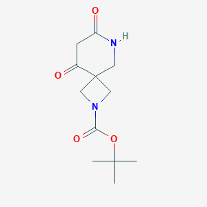 Tert-butyl7,9-dioxo-2,6-diazaspiro[3,5]nonane-2-carboxylateͼƬ