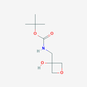 Tert-Butyl((3-hydroxyoxetan-3-yl)methyl)carbamateͼƬ