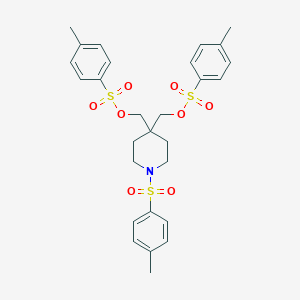 (1-Tosylpiperidine-4,4-diyl)bis(methylene)bis(4-methylbenzenesulfonate)ͼƬ