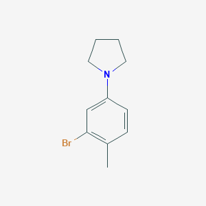 1-(3-Bromo-4-methylphenyl)pyrrolidineͼƬ