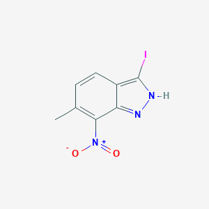 3-Iodo-6-methyl-7-nitro-1H-indazoleͼƬ