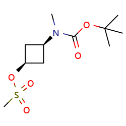 Tert-butylN-methyl-N-[(1s,3s)-3-(methanesulfonyloxy)cyclobutyl]carbamateͼƬ