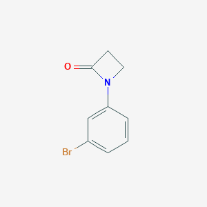 1-(3-Bromophenyl)azetidin-2-oneͼƬ