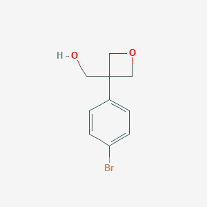3-(4-Bromophenyl)-3-(hydroxymethyl)oxetaneͼƬ