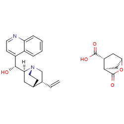 (1R,4R,5R)-3-Oxo-2-oxabicyclo[2,2,1]heptane-5-carboxylicacidcinchonidinesaltͼƬ